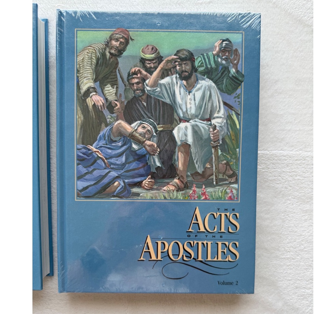 The Acts of the Apostles VOL 1 & 2 Hardcover Great Condition
Vol 2 is Sealed - Picture 2 of 12